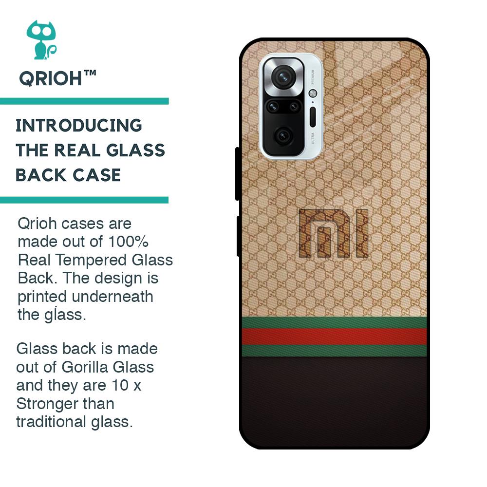 High End Fashion Glass case for Redmi Note 10 Pro Max