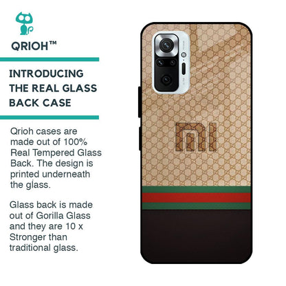 High End Fashion Glass case for Redmi Note 10 Pro Max