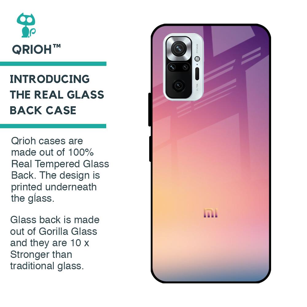 Lavender Purple Glass case for Redmi Note 10 Pro Max