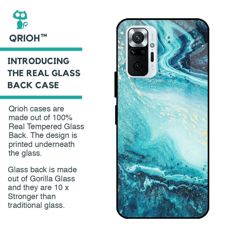 Sea Water Glass case for Redmi Note 10 Pro Max
