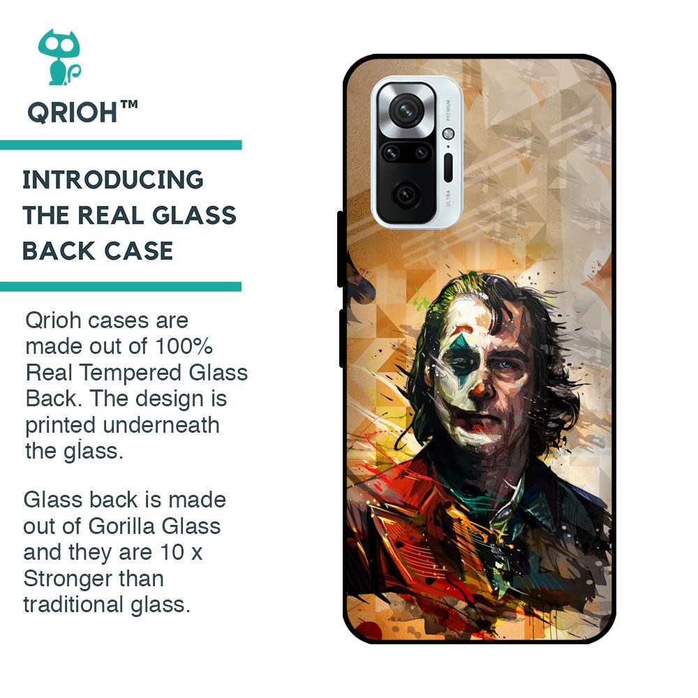 Psycho Villain Glass Case for Redmi Note 10 Pro Max