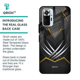Black Warrior Glass Case for Redmi Note 10 Pro Max