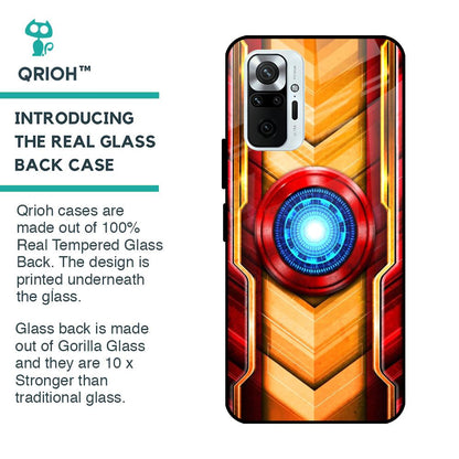 Arc Reactor Glass Case for Redmi Note 10 Pro Max
