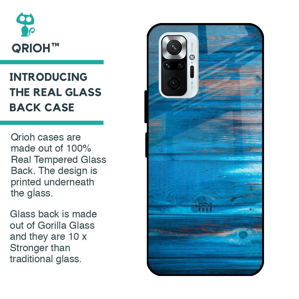 Patina Finish Glass case for Redmi Note 10 Pro Max
