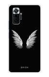 White Angel Wings Redmi Note 10 Pro Max Back Cover