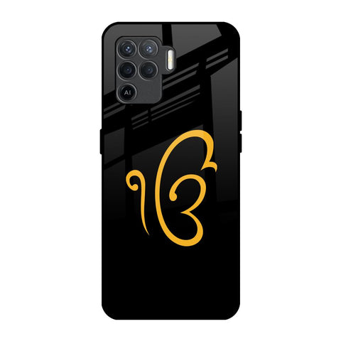 Luxury Fashion Initial Oppo F19 Pro Glass Back Cover Online