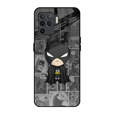 Cartoon Art Oppo F19 Pro Glass Back Cover Online