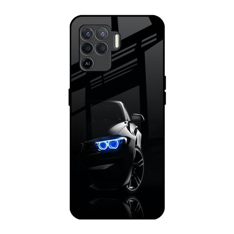 Car In Dark Oppo F19 Pro Glass Back Cover Online