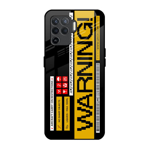 Aircraft Warning Oppo F19 Pro Glass Back Cover Online
