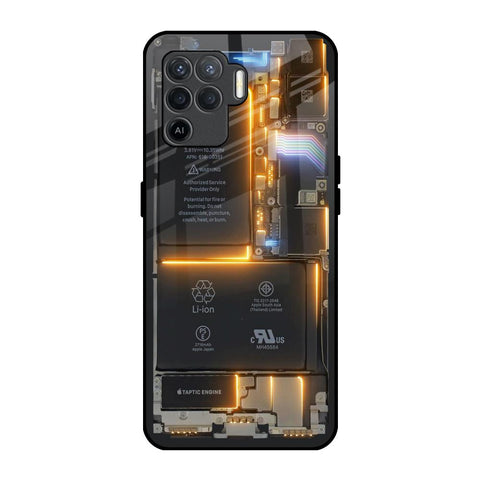 Glow Up Skeleton Oppo F19 Pro Glass Back Cover Online