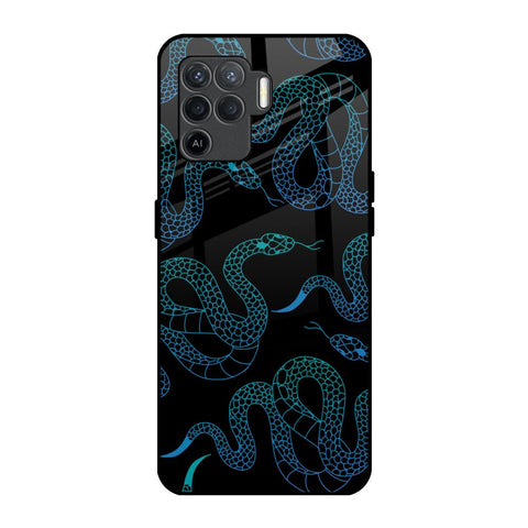 Serpentine Oppo F19 Pro Glass Back Cover Online