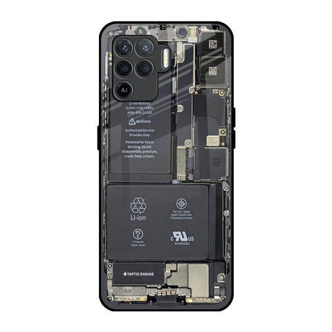 Skeleton Inside Oppo F19 Pro Glass Back Cover Online