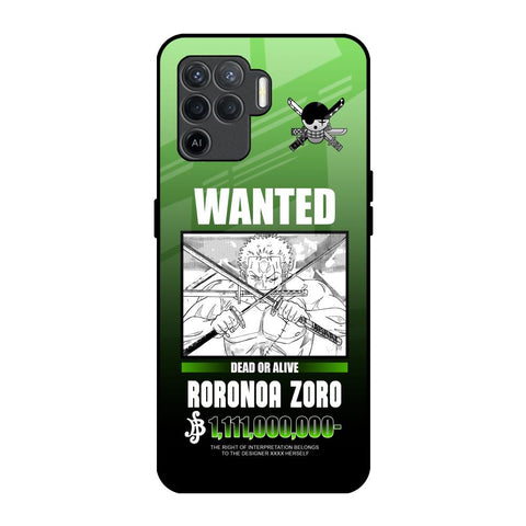 Zoro Wanted Oppo F19 Pro Glass Back Cover Online