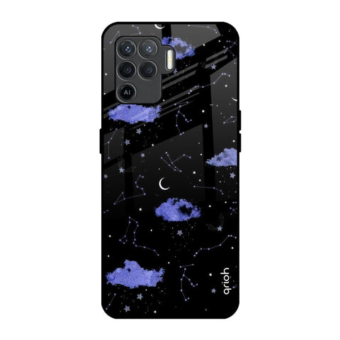 Constellations Oppo F19 Pro Glass Back Cover Online