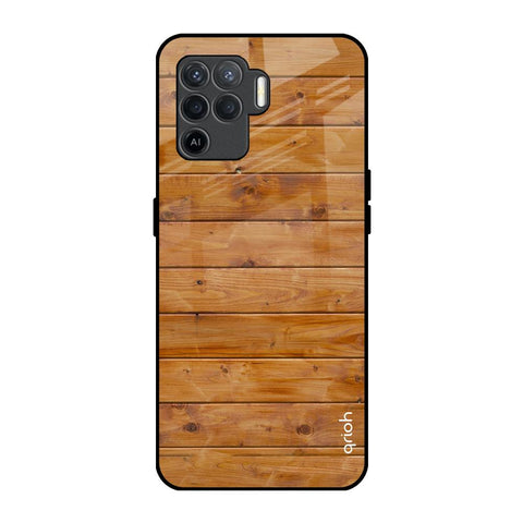 Timberwood Oppo F19 Pro Glass Back Cover Online