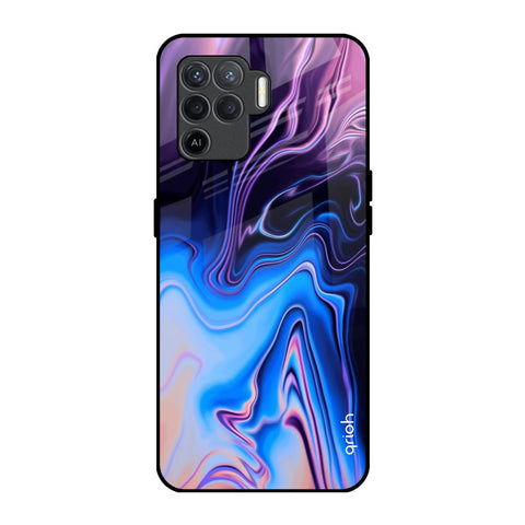 Psychic Texture Oppo F19 Pro Glass Back Cover Online