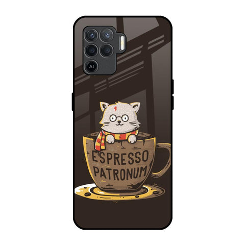 Tea With Kitty Oppo F19 Pro Glass Back Cover Online