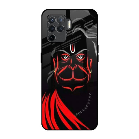 Lord Hanuman Oppo F19 Pro Glass Back Cover Online