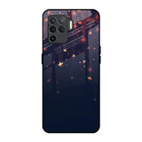 Falling Stars Oppo F19 Pro Glass Back Cover Online