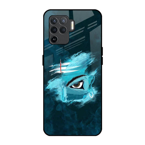 Power Of Trinetra Oppo F19 Pro Glass Back Cover Online