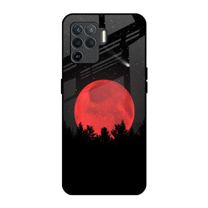 Moonlight Aesthetic Oppo F19 Pro Glass Back Cover Online