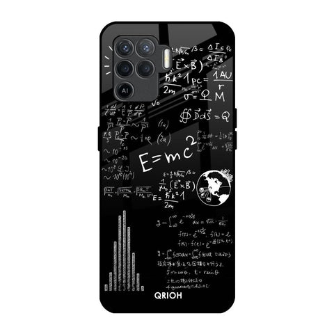 Funny Math Oppo F19 Pro Glass Back Cover Online
