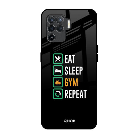 Daily Routine Oppo F19 Pro Glass Back Cover Online