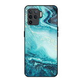 Sea Water Oppo F19 Pro Glass Back Cover Online