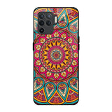 Elegant Mandala Oppo F19 Pro Glass Back Cover Online