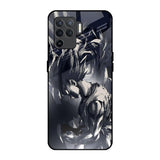 Sketch Art DB Oppo F19 Pro Glass Back Cover Online