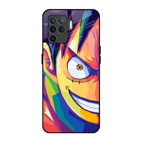 Monkey Wpap Pop Art Oppo F19 Pro Glass Back Cover Online