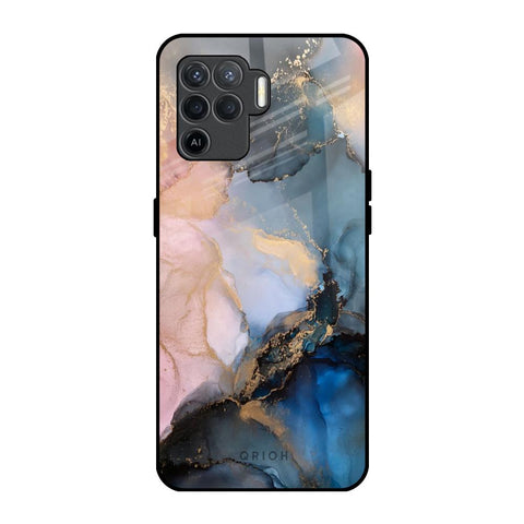 Marble Ink Abstract Oppo F19 Pro Glass Back Cover Online