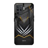 Black Warrior Oppo F19 Pro Glass Back Cover Online