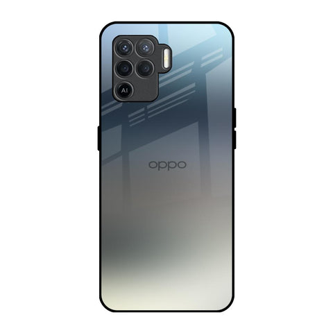 Tricolor Ombre Oppo F19 Pro Glass Back Cover Online