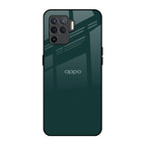 Olive Oppo F19 Pro Glass Back Cover Online
