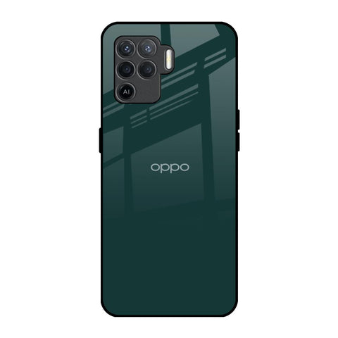 Olive Oppo F19 Pro Glass Back Cover Online
