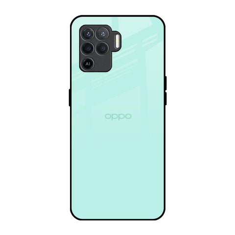Teal Oppo F19 Pro Glass Back Cover Online