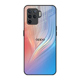 Mystic Aurora Oppo F19 Pro Glass Back Cover Online