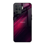 Razor Black Oppo F19 Pro Glass Back Cover Online