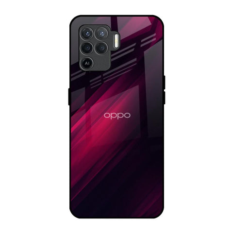 Razor Black Oppo F19 Pro Glass Back Cover Online