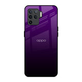 Harbor Royal Blue Oppo F19 Pro Glass Back Cover Online