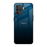 Sailor Blue Oppo F19 Pro Glass Back Cover Online