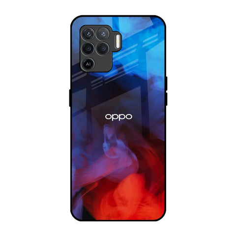 Dim Smoke Oppo F19 Pro Glass Back Cover Online