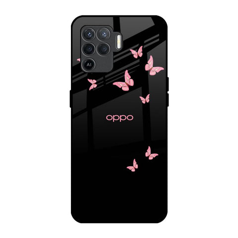 Fly Butterfly Oppo F19 Pro Glass Back Cover Online