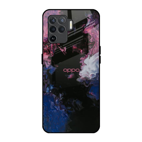 Smudge Brush Oppo F19 Pro Glass Back Cover Online