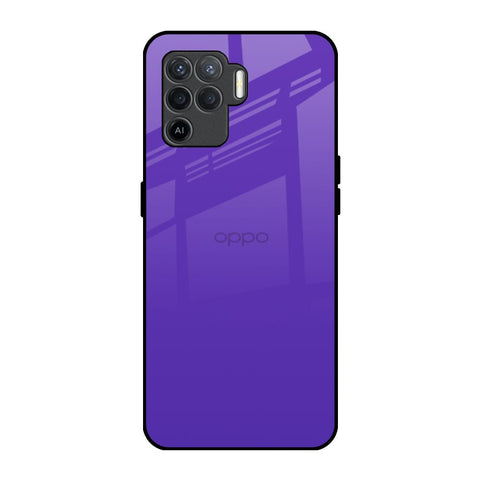 Amethyst Purple Oppo F19 Pro Glass Back Cover Online