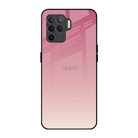 Blooming Pink Oppo F19 Pro Glass Back Cover Online