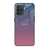 Pastel Gradient Oppo F19 Pro Glass Back Cover Online