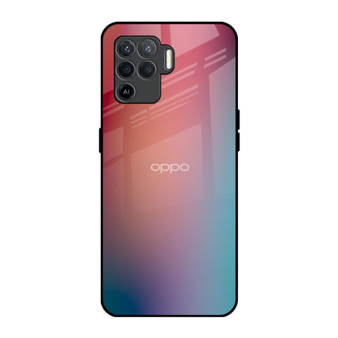 Dusty Multi Gradient Oppo F19 Pro Glass Back Cover Online