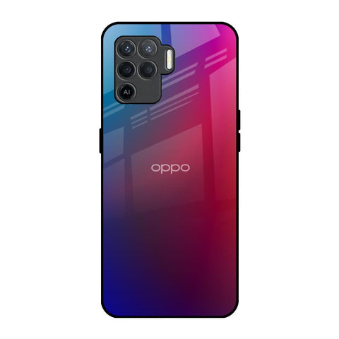 Magical Color Shade Oppo F19 Pro Glass Back Cover Online